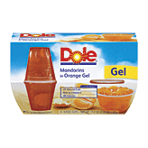 Dole Fruit Bowls&nbsp;Mandarins&nbsp;In Orange Gel 4.3 Oz Cup Full-Size Picture